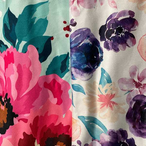 Swaddle color and pattern options
